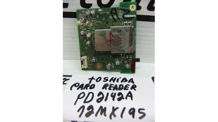 Toshiba PD2142A module card reader board